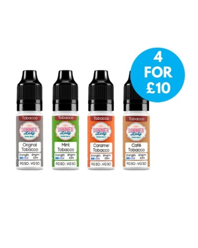 Dinner Lady Classic Tobacco 10ml