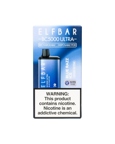 Elf Bar BC5000 Blue Razz Ice