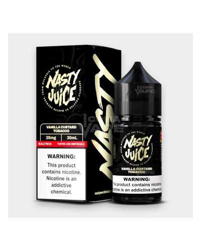Nasty Juice Vanilla Custard 10ml