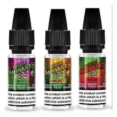 Twelve Monkeys Blue Raspberry 10ml