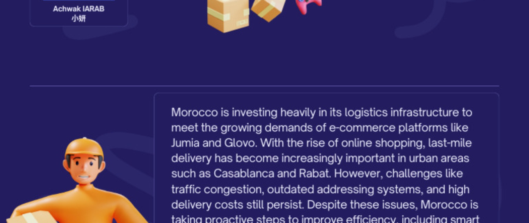 Livraison rapide partout au Maroc