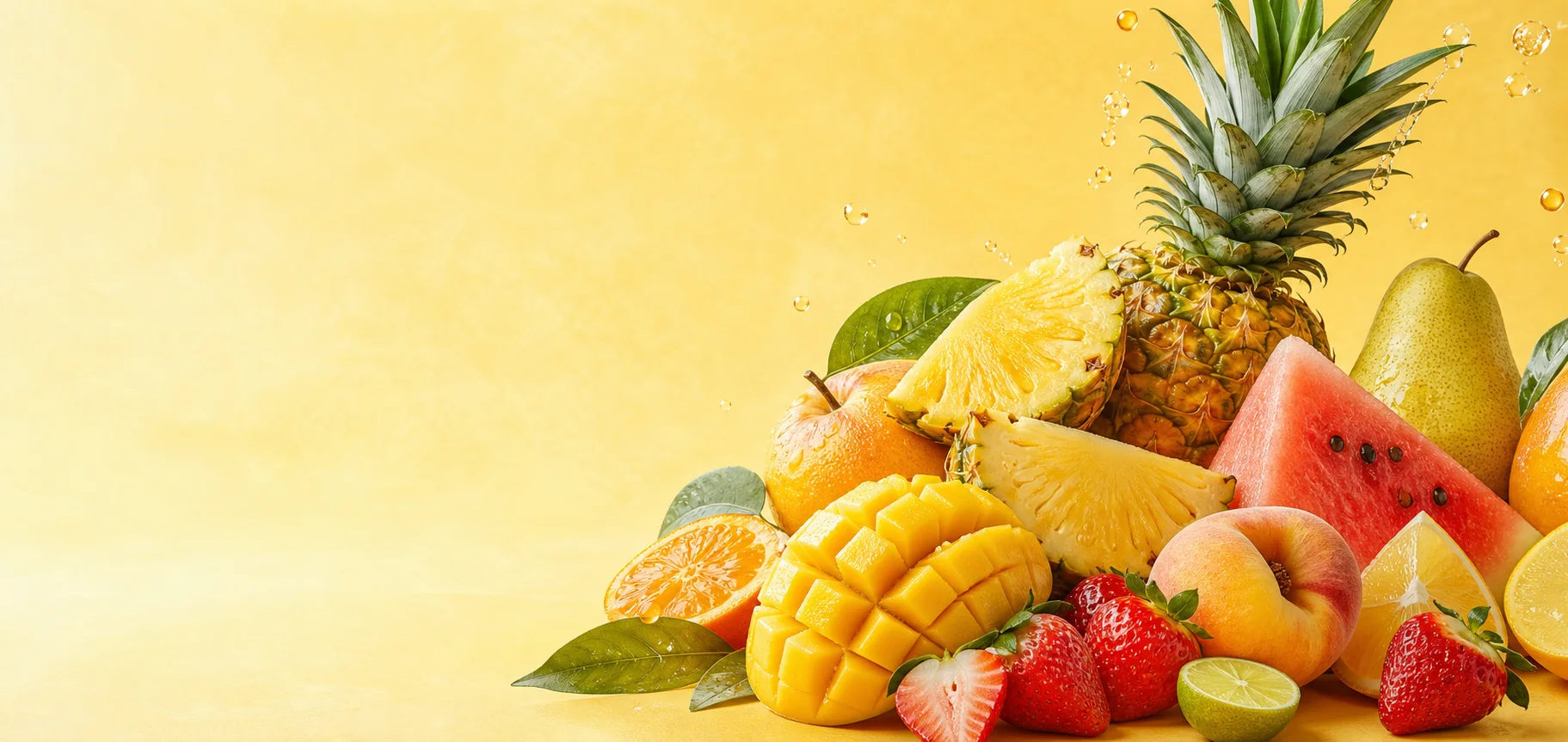 Des saveurs fruitées qui éclatent en bouche.
